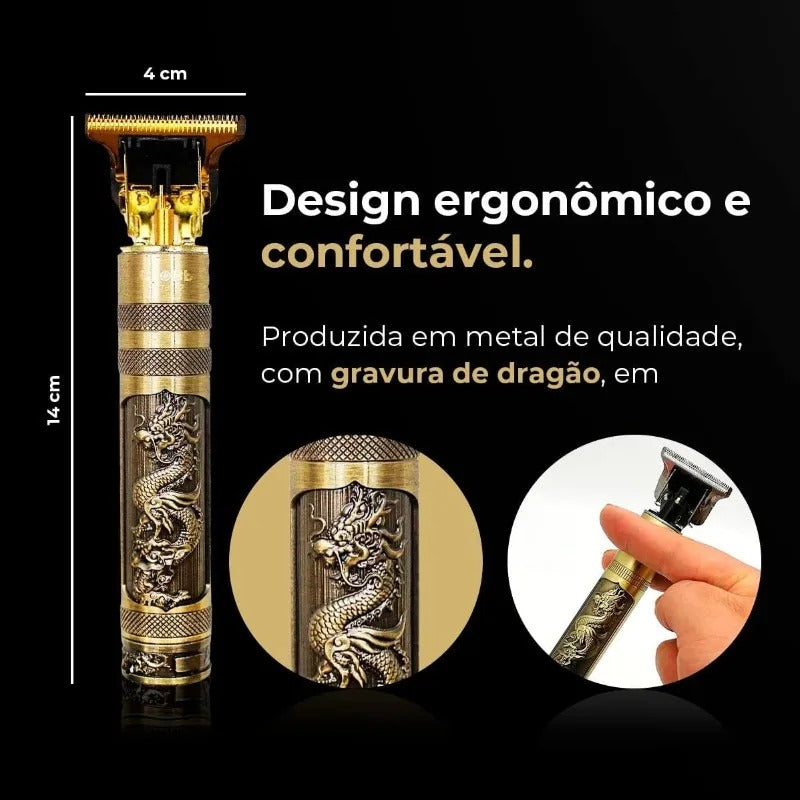 Máquina de cortar cabelo Dragrão