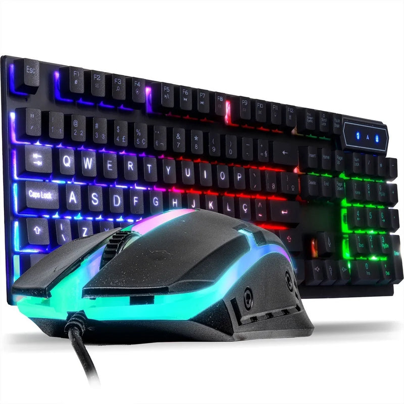 Kit Teclado e Mouse Gamer