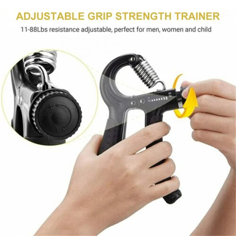 Hand Grip Flexor De Punho Com Mola Ajustável e contador