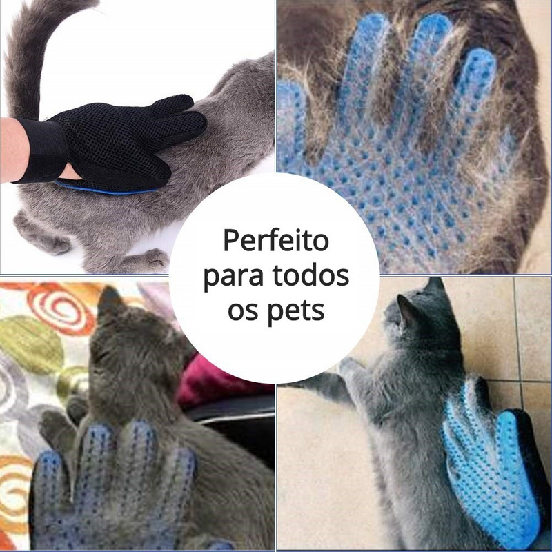 Luva para Pets Removedor de Pelos